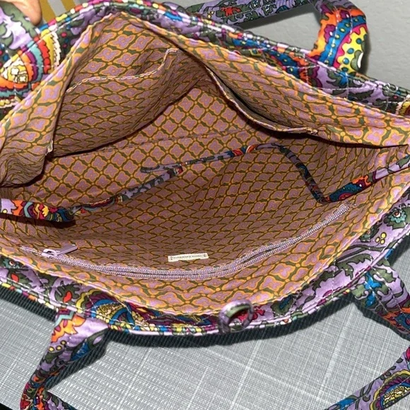 Vera Bradley Small Original Tote Bag - Marrakesh in Premium cotton